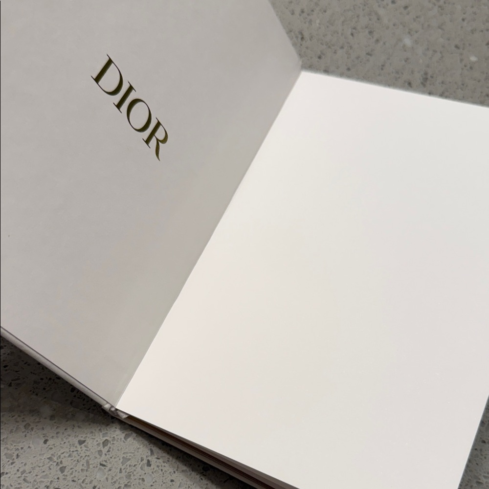 Dior Cream and Gold Embossed Journal - Picture 7 of 7